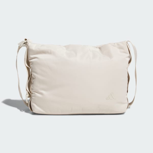 Beige Wording Sacoche