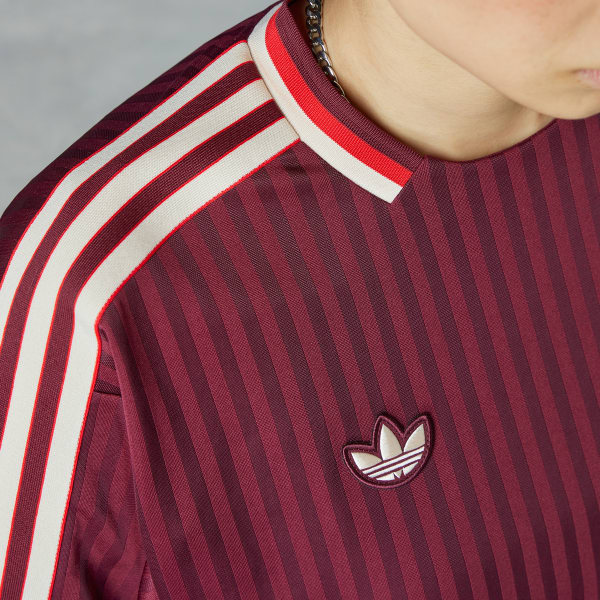 Burgundy FC Bayern Terrace Icons Tröja