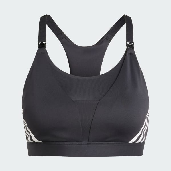Black Powerimpact Luxe Medium-Support Maternity Bra