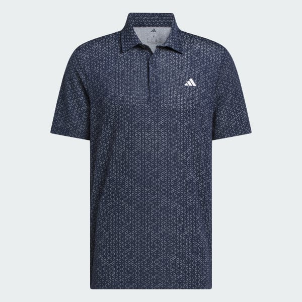 Blue ULTIMATE365 MESH TANGO PRINT CLIMACOOL POLO SHIRT