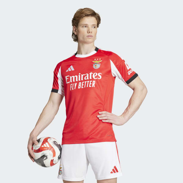 タグ付き未使用　ベンフィカ adidas サッカーシャツ 赤 タグ付き未使用 ベンフィカ adidas サッカーシャツ 赤 - メルカリ