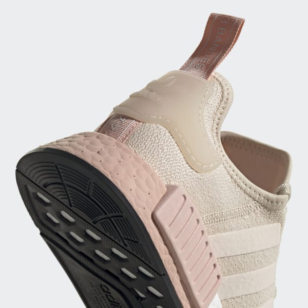 adidas originals women's nmd_r1 shoes cream pink