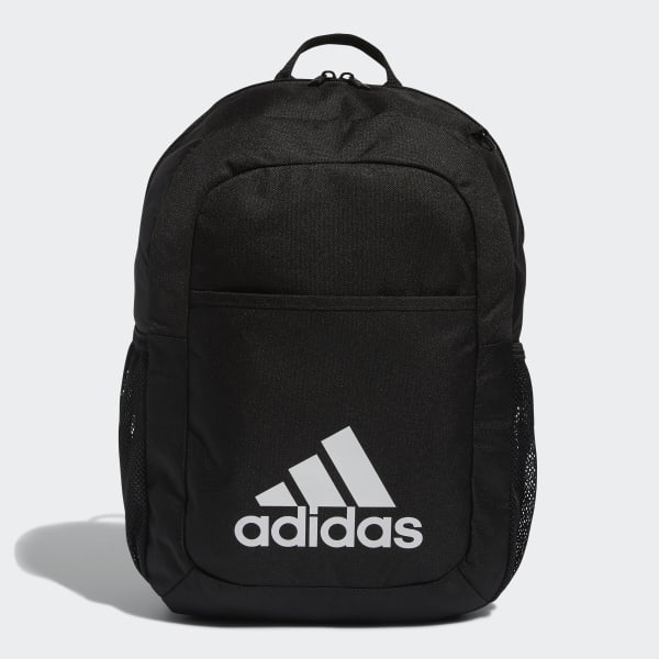 Adidas Black White Drawstring Backpack Gym Bag Yoga Sports Athletic