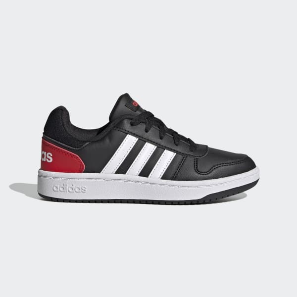 Negro Zapatillas Hoops 2.0
