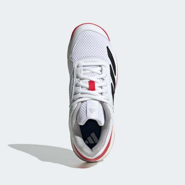 Blanco Zapatillas Courtflash para Tenis Kids