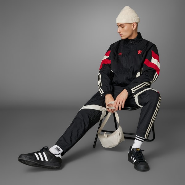 adidas Manchester United Originals Jacke Schwarz adidas Deutschland
