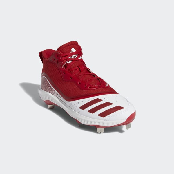 adidas Icon V Bounce Mid Cleats - White | adidas US