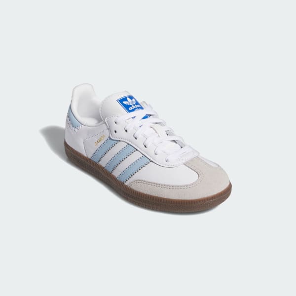White Samba OG Shoes Kids