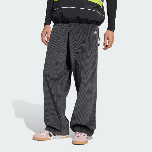 Grey Cord Pants