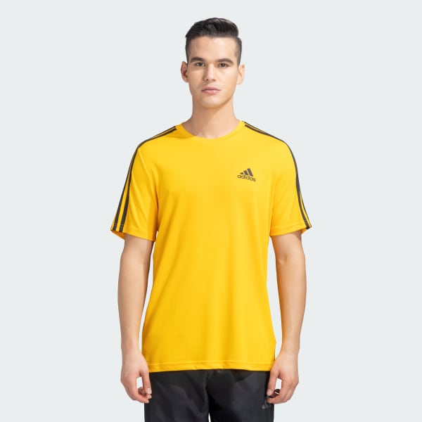 T shirt 3 stripes adidas on sale