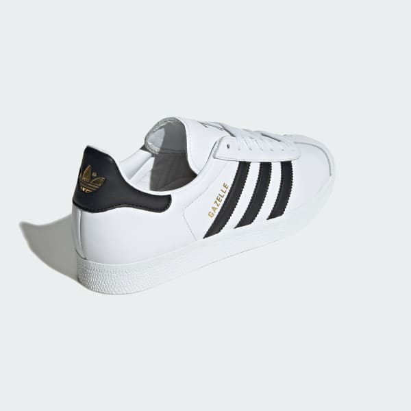 Mens white 2024 leather adidas gazelles