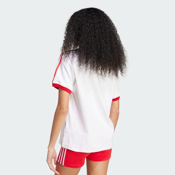Blanco Polera 3 Tiras