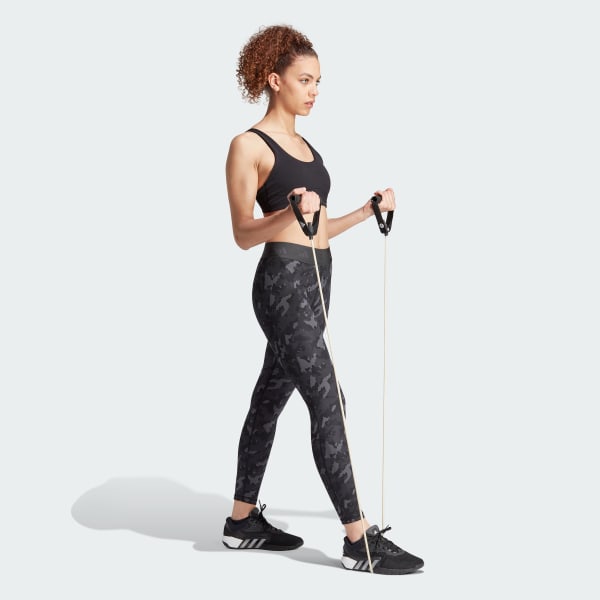 Cinzento Leggings 7/8 Techfit