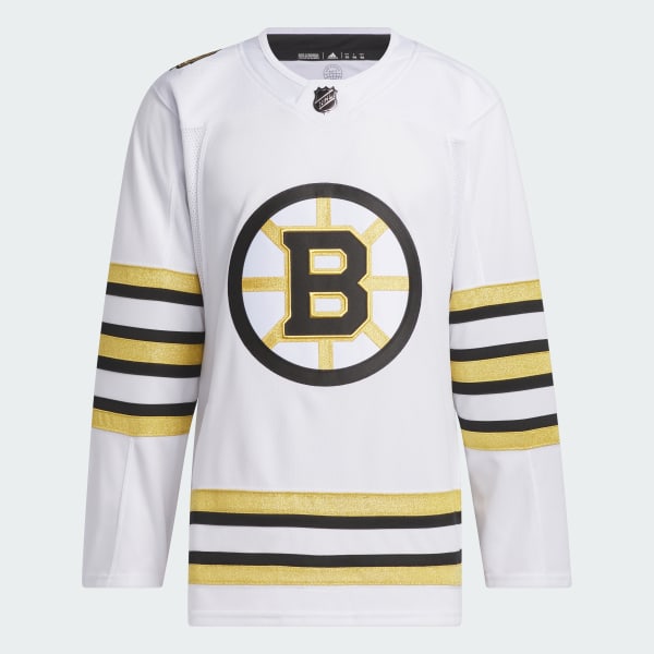 adidas Bruins Anniversary Third Jersey - Beige, Men's Hockey