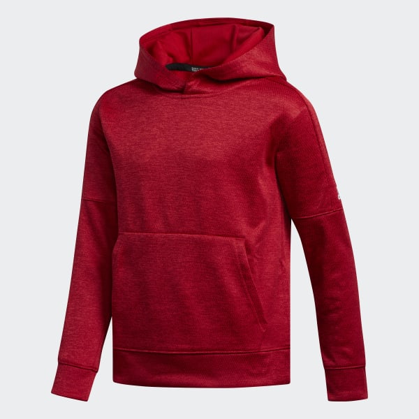 adidas Team Issue Pullover Hoodie - Red 