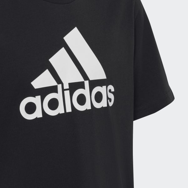 Svart Essentials Big Logo Cotton Loose Tee