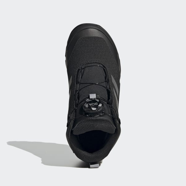 Black Terrex Winter Mid Boa Hiking Shoes DQW31