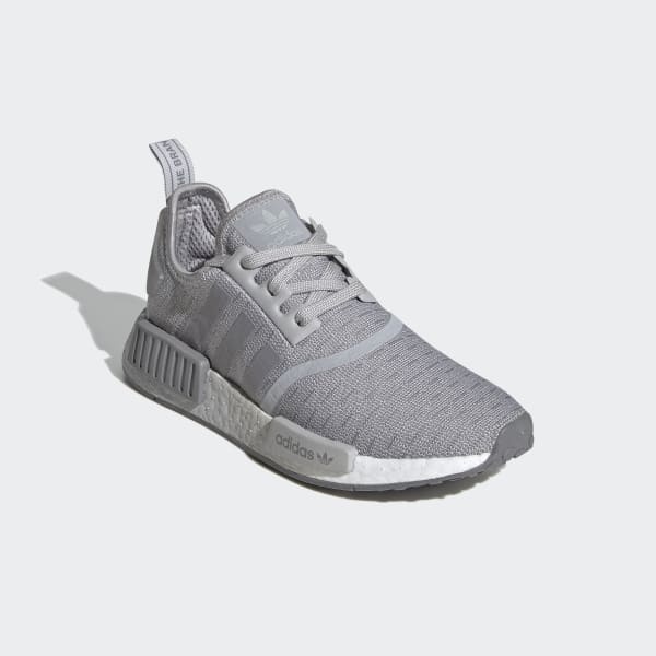 white and grey nmd