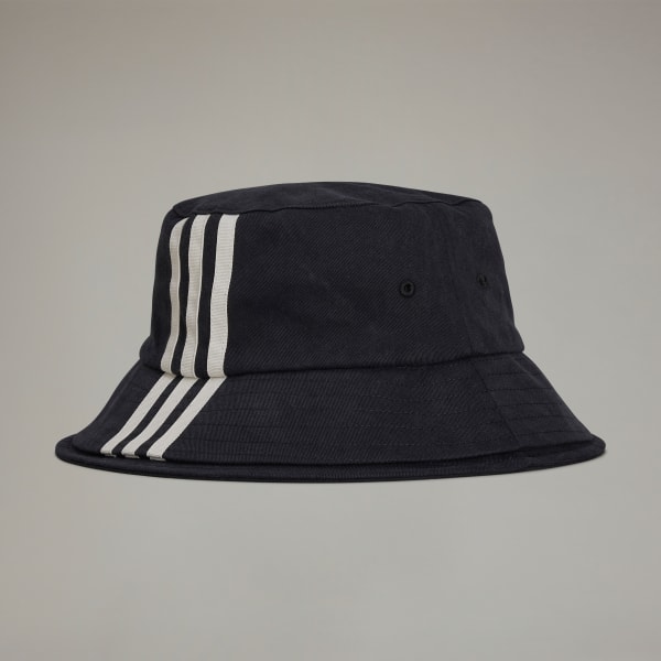 adidas Y-3 3-Stripes Bucket Hat - Black | adidas Singapore