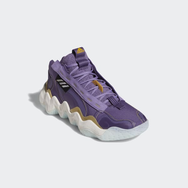 adidas Exhibit B Candace Parker Mid Basketball Shoes - Purple | Women's ...
