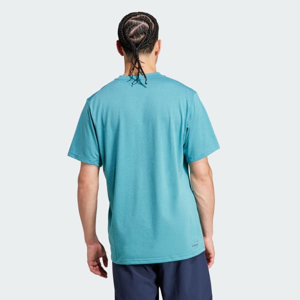 Turquoise Train Essentials Comfort Training Tee