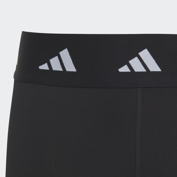 Μαύρο AEROREADY Techfit Period-Proof High-Rise Short Tights
