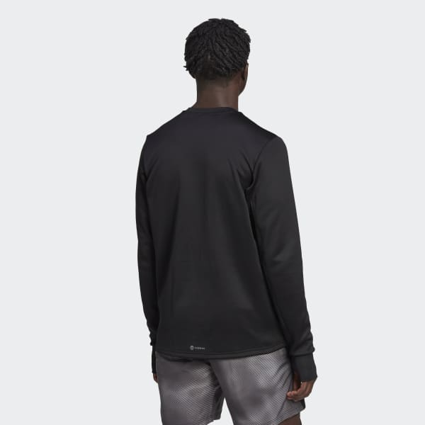 Μαύρο Own the Run Colorblock Sweatshirt