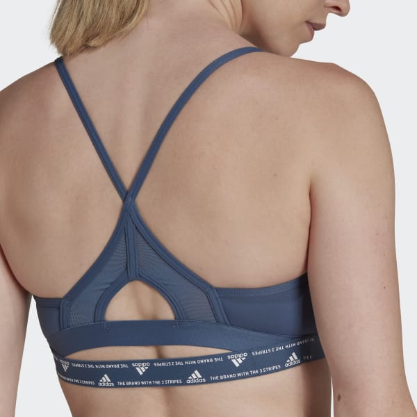 Blu Reggiseno sportivo Aeroreact Training Light-Support DM440