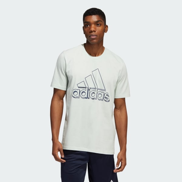 zelená Dynamic Sport Graphic T-Shirt