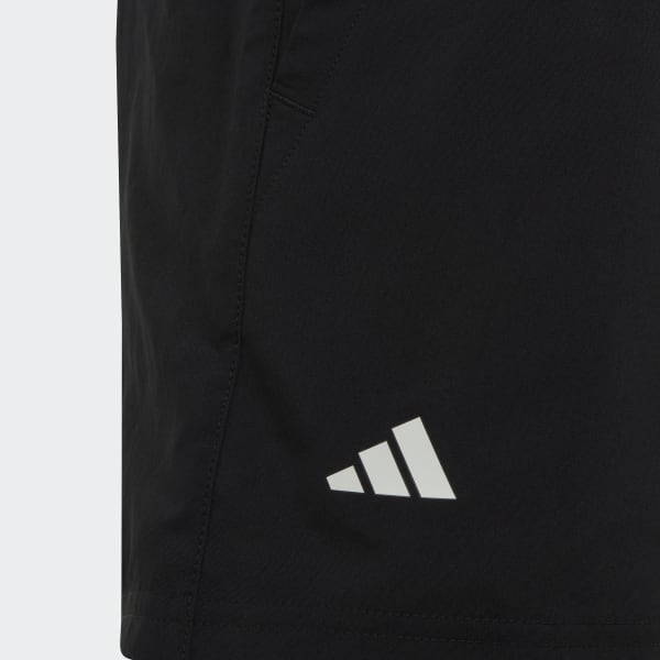 Black Club Tennis 3-Stripes Shorts