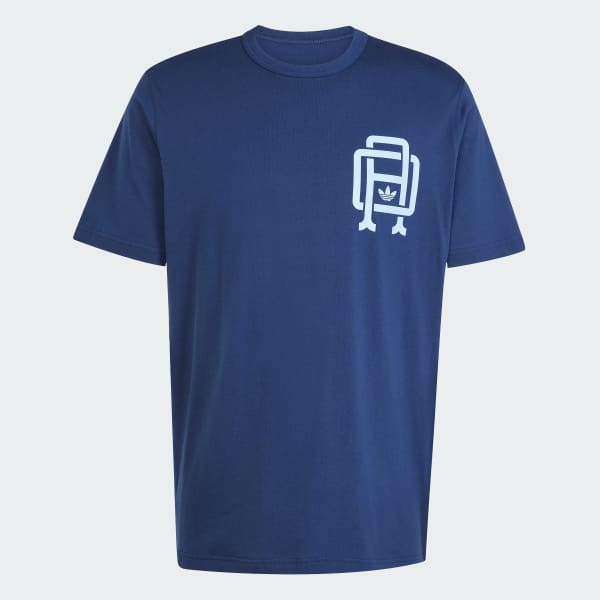 Blue adidas Originals Tee