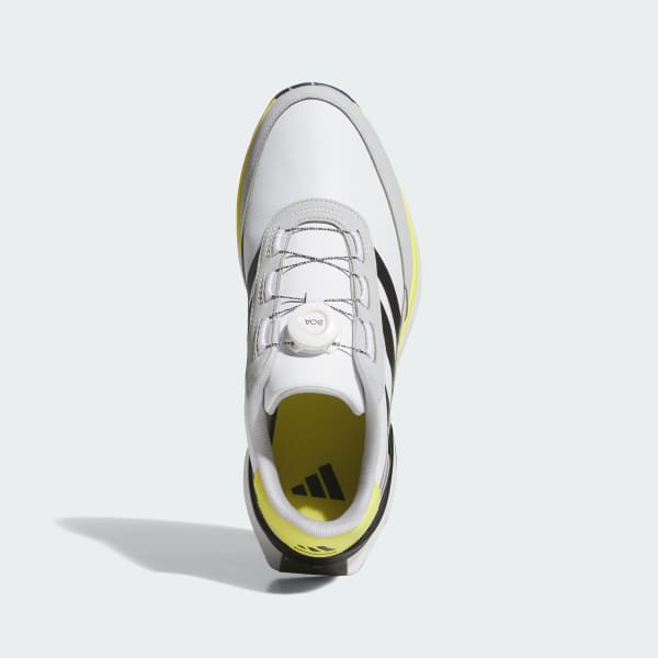 สีขาว รองเท้ากอล์ฟหน้ากว้าง S2G Spikeless BOA 24