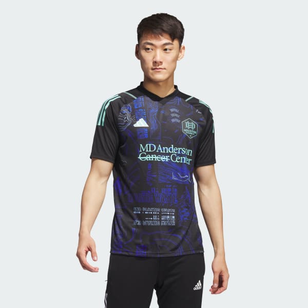 adidas Houston Dynamo Tiro Graphic Jersey - Black | Free Shipping