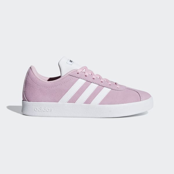 white and pink adidas