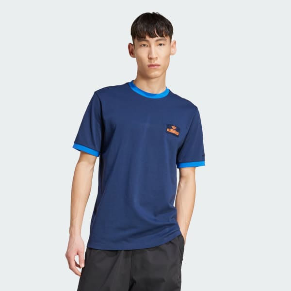 Blue Contrast Tee