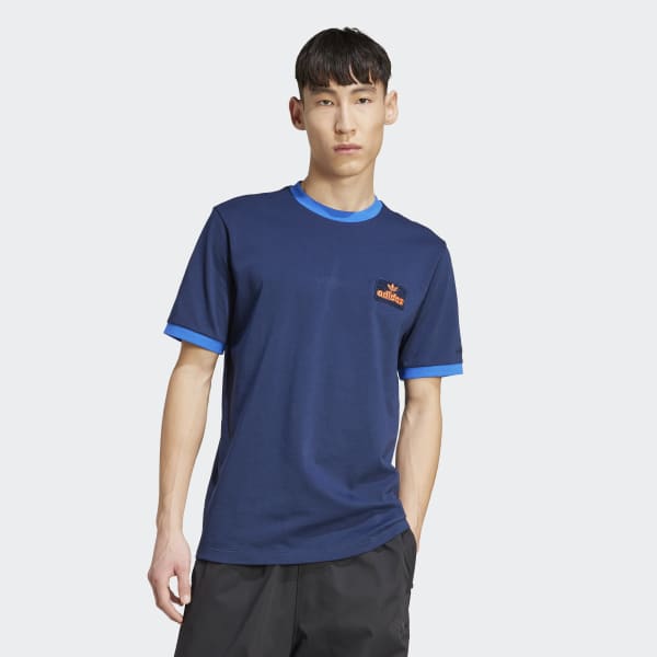★ adidas★ contrast tee JC8383 adidas Contrast Tee - Blue | adidas Philippines