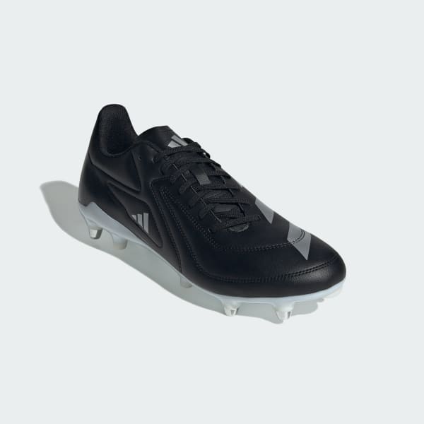 Black RS15 Soft Ground Rugby Boots