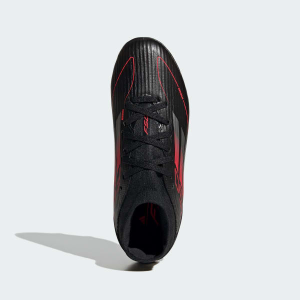 Nero Scarpe da calcio F50 League Mid Firm/Multi-Ground Junior