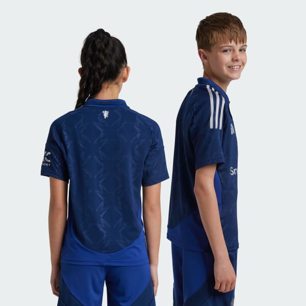 Blu Maglia Away 24/25 Junior Manchester United FC