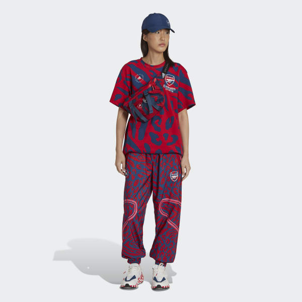 cervená Kalhoty Arsenal FC x adidas by Stella McCartney Woven BY939