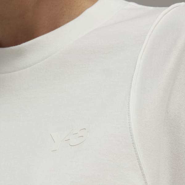 Weiss Y-3 Classic Tailored T-Shirt 16710