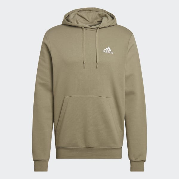 Verde Camisola com Capuz em Fleece Essentials IZA15