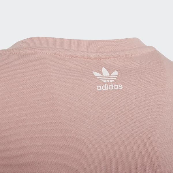 Rosado Polerón Estampado con Cuello Redondo
