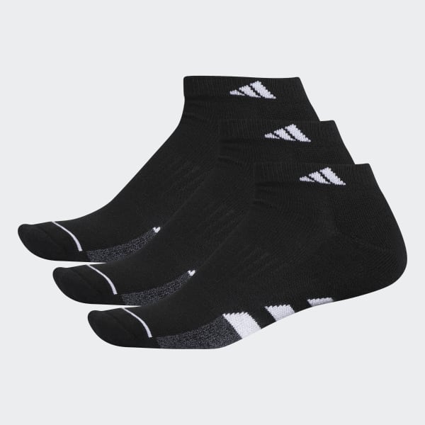 adidas Cushioned 2.0 Low-Cut Socks 3 Pairs - Black | adidas US