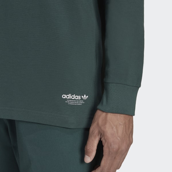 Groen Graphics Campus Long Sleeve Polo Shirt CX381
