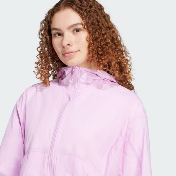 ◆adidas◆ City Escape Lightweight Windbreaker Light Purple adidas City Escape Lightweight Windbreaker - Purple | Free