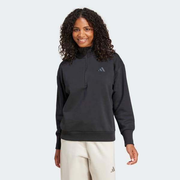 Quarter zip sweatshirt women online
