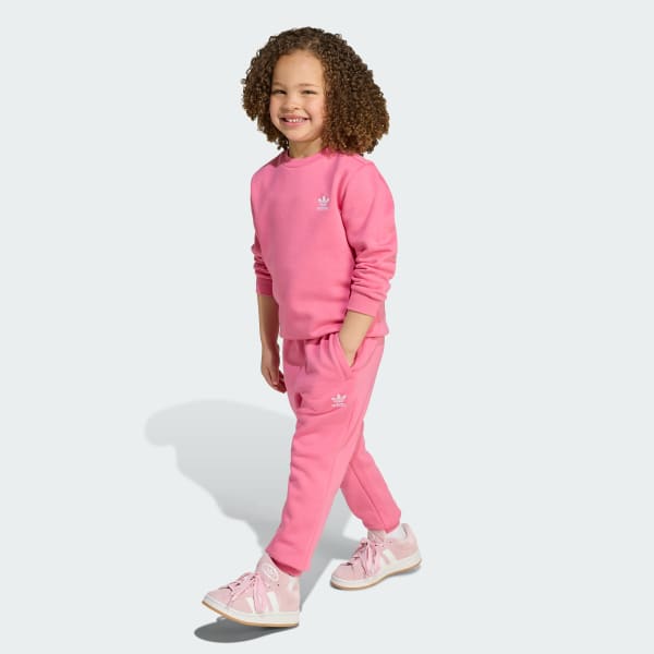Pink Crew Set Kids