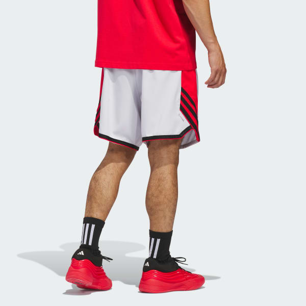 Cinzento Calções adidas Crazy Lite