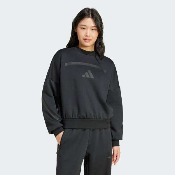 Siyah adidas Z.N.E. Sweatshirt